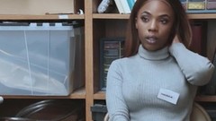 ebony amateur video: Anal punishment for stealing big tit black babe