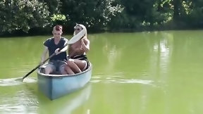 silicone tits video: Amazing Fake Jugs - Shalina Devine and Kitana Lure enjoy a day out at the lake