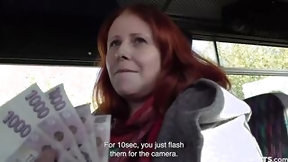 czech in public video: CzechStreets - Luxurious mom plowed inside a outdoors bus