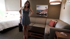 hotel video: Quick and Hidden Hotel Anal With My Step Milf - Cory Chase