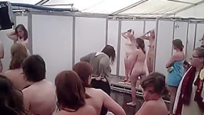 festival video: Festival shower voyeur