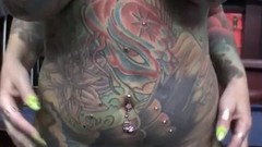 tattoo video: Tattooed Mature Slut Fucking Hard