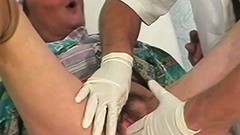 doctor video: 85 years old mom fisted by her doctor