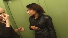 leather video: Latina in Leather gets loud!