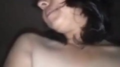 desi girlfriend video: Indian wife riding dick