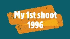 photoshoot video: 1st Photo shoot 1996