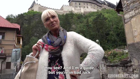 money video: Glamour czech granny fucks first time for money