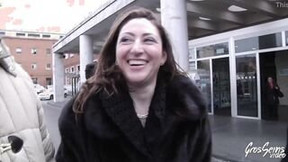french milf video: Sandra, Italian doctor, demands at least 2 dicks