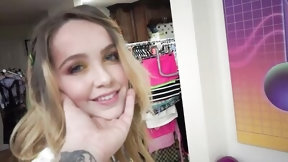doll video: Cute blonde doll turned into lustful harlot who craves hardcore anal fucking