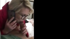 phone video: Cheating Wife Sucks off during the time that on the Phone
