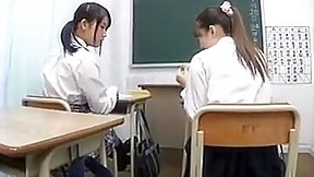 asian teen video: Japanese school for lesbians
