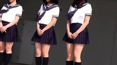 japanese softcore video: Cute Japanese Students Dance