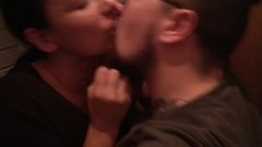 restaurant video: Spontaneous PUBLIC SEX in the Pub's Toilet. Real Risky Public Fuck.