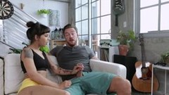 hardcore video: Sofie Reyez And Kitty Carrera Fucked Rough In Amazing Three-Some