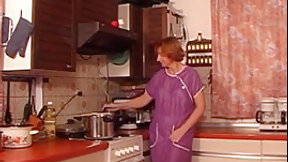 spanked video: Punished for bad cooking