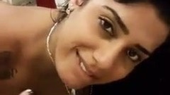 indian babe video: Hot sexy Indian call girl giving saensual blowjob to her cl