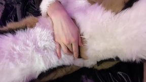 fur video: Little Doe Cums at the Hand of her Master