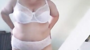 undressing video: Granny undresses