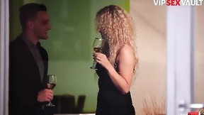 curly hair video: VIPSEXVAULT - (Matt Ice, Angel Diamonds) - Romantic Date Turns Into Hardcore Fucking For Tattooed European Blonde