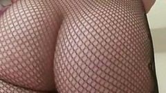 fishnet video: This girl has major freaking hot ass and rides cock like no one else