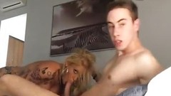 stud video: Big Breasted Blonde Cougar Having Wild Sex With A Stud Video