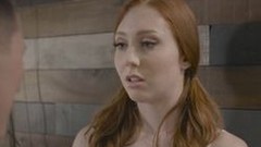 hairy anal sex video: John Strong has a teen babysitter Arietta
