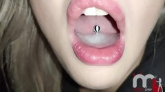 cum drinking video: Taking sperm from different dicks