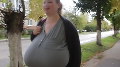 huge tits video: Street Tits - Amazing Woman