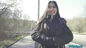 asian money video: Asian Sizzler from Russia Picked up in Public amp  POVed