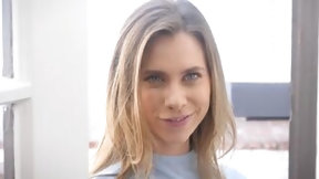 blonde milf video: Petite MILF Anya Olsen fucks a crush