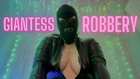 giantess video: Giantess Robbery