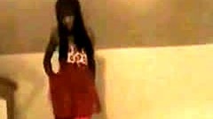 asian and black teen video: Sweet Black Teen Girl Stripping And Shows Her Tits