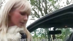 czech money video: Czech girl Bela fucked in a car in exchange for some money