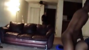 caught cheating video: Cheating Ebony Girlfriend Gets Caught by White Boyfriend