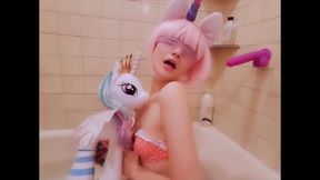 cute korean video: Brony Girl Bathwater is Better Than Belle Delphine Gamer Girl Bathwater Kawaii Asian Girl Meme