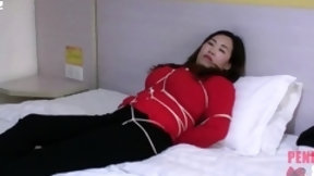 chinese amateur video: Chinese mother daughter bondage