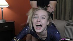 gamer girl video: 18yo Teen Gamer Girl Quinn Gets Creampied 4K