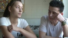 czech cum video: Czech Teen Fucks Another Guy While Her Man Watches