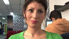 cheating latina video: Hard banging makes sexy babe groan from wild joy
