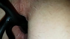 prostate video: Prostate plug fucks my butt hole