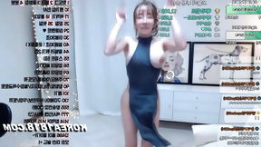 asian softcore video: Dancing with Floppy Korean Tits!!!