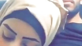 lebanese video: Hijab Girl Blowjob