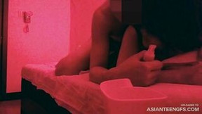 asian massage video: (secret camera) chinese strokes, head and sex