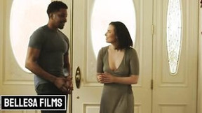 romantic video: Lusty (Casey Calvert) tades inside roomate (Isiah Maxwell) for big black cock