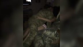 army video: Wife screwing a soldier Part 1