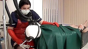 rubber video: Gassed At The Dentist By Anna