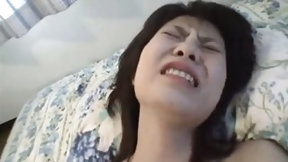 japanese masturbation solo video: Cum loving asian MILF masturbates