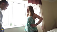 british mom video: Taboo sex with busty mom in British family