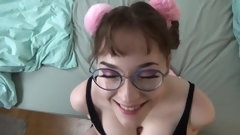 titjob video: Titjob and facial for busty amateur girl from ForSex.eu