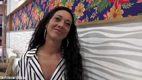 latina milf video: Long Haired Latina MILF Banged In Butt